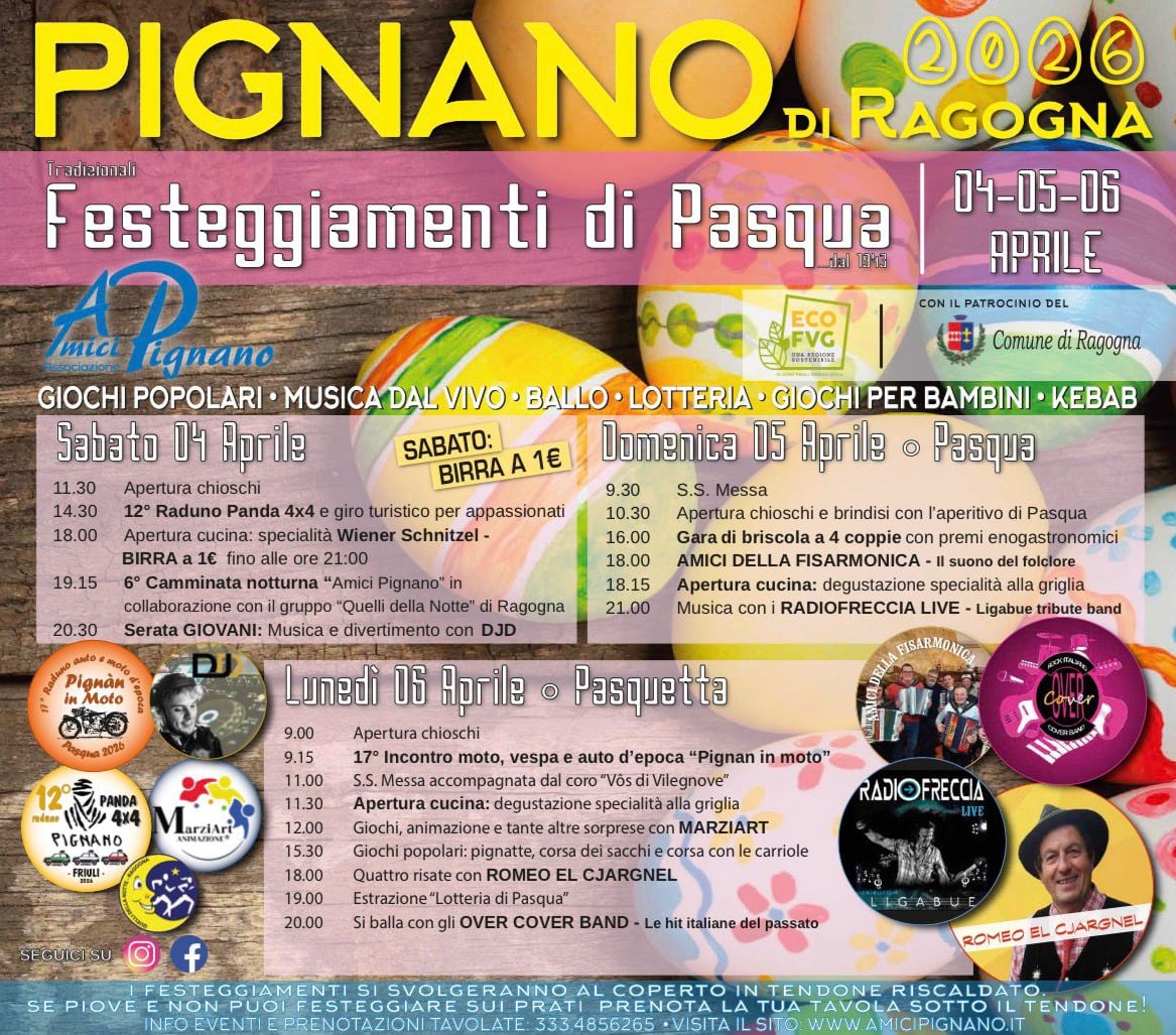 Amici Pignano Pasqua 2026